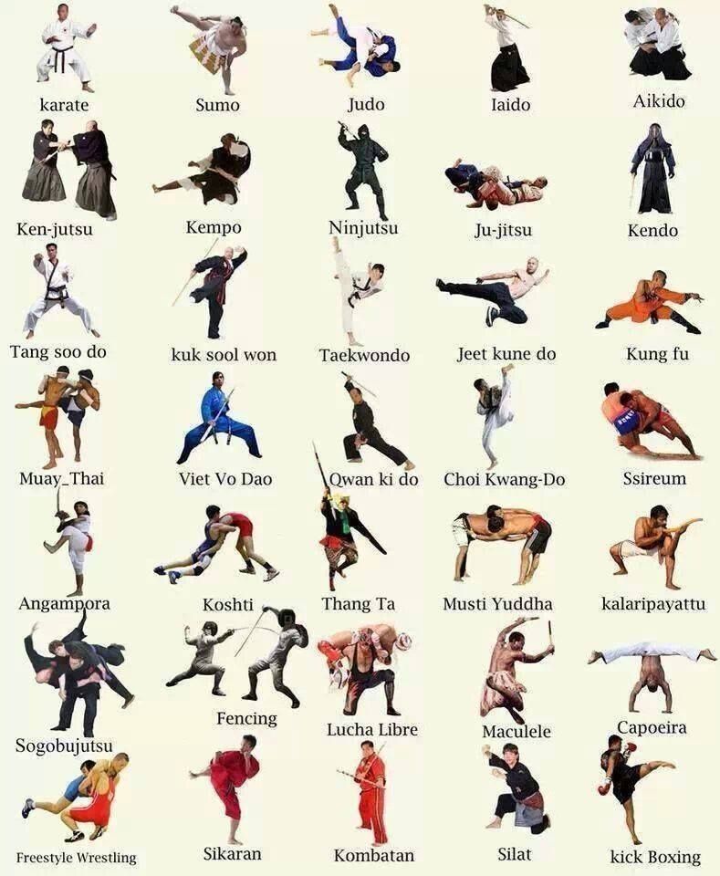 Blog Types Of Martial Arts